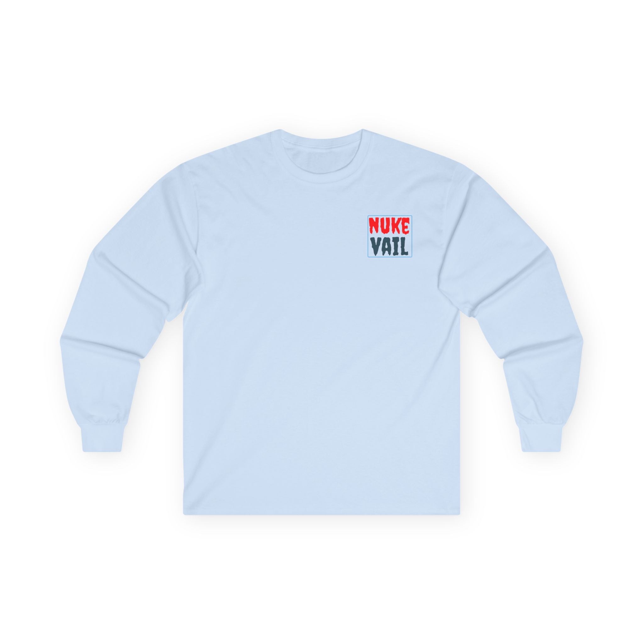 Nuke Vail Retro Chest Logo Long Sleeve Tee