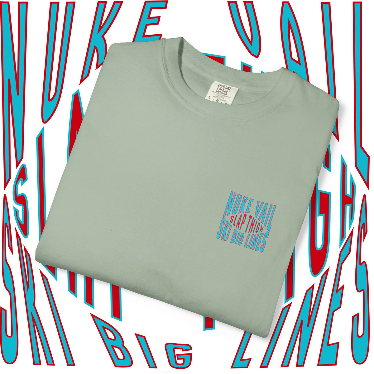 nuke vail - ski and snowboard shirt - kapow!