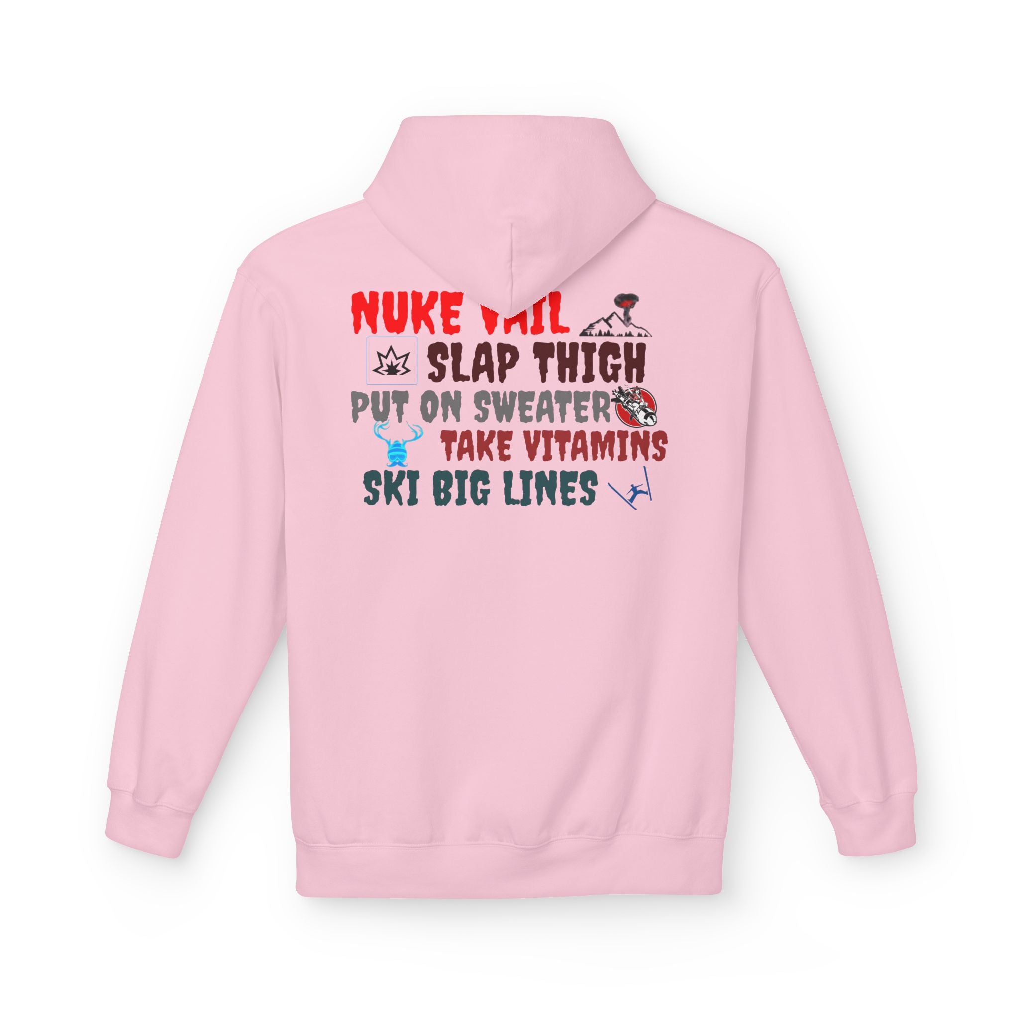 NUKE VAIL - THE PLAN HOODED SWEATSHIRT