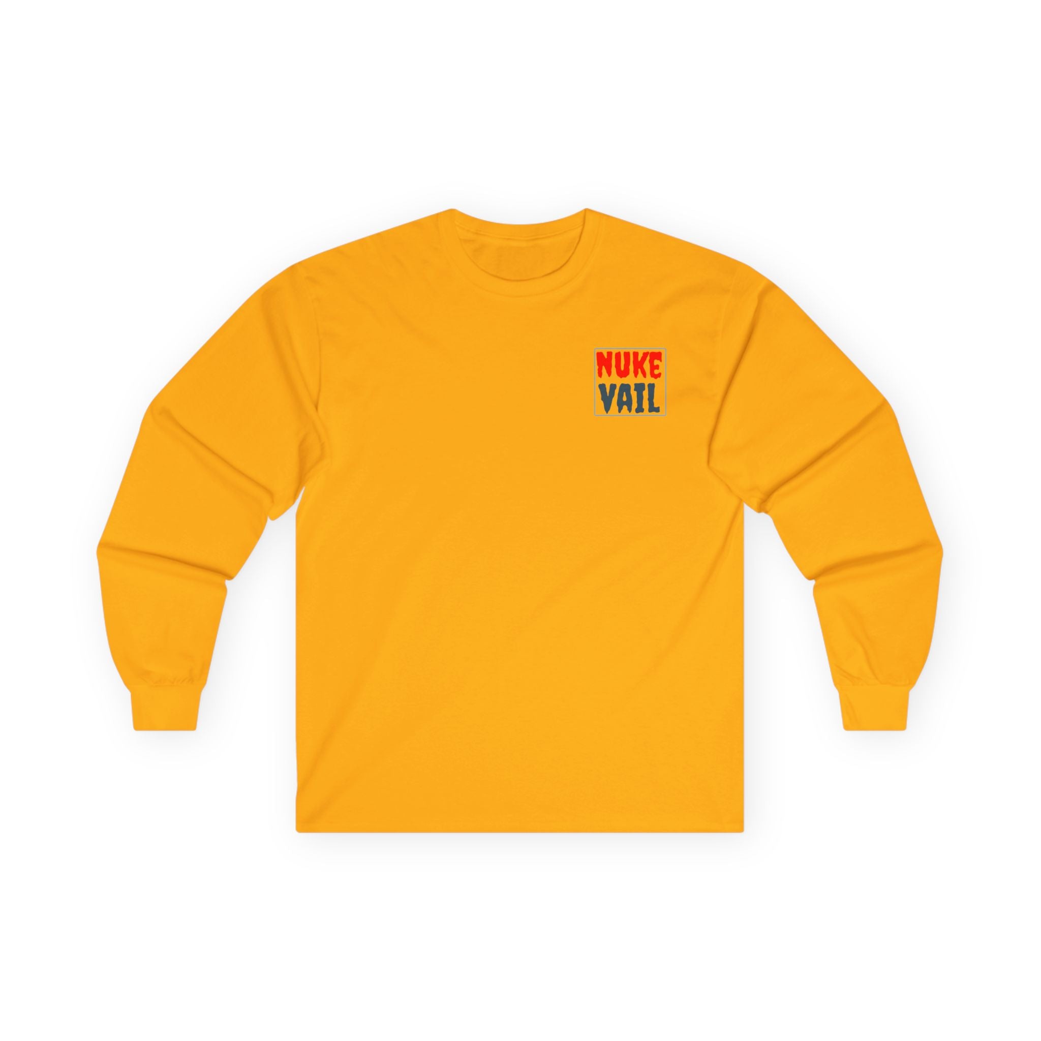 Nuke Vail Retro Chest Logo Long Sleeve Tee