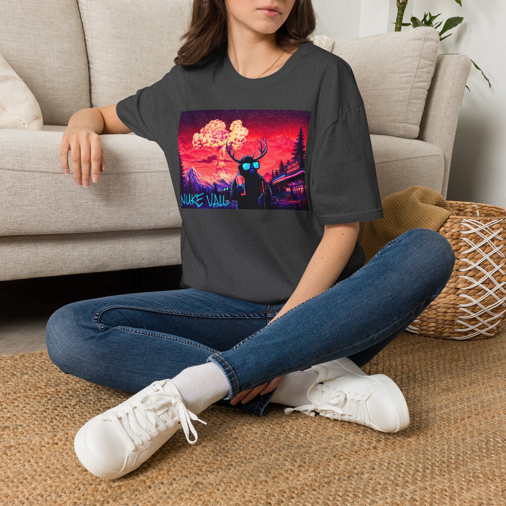 NUKE VAIL - RETRO GRAPHIC TEE - SLURPEE