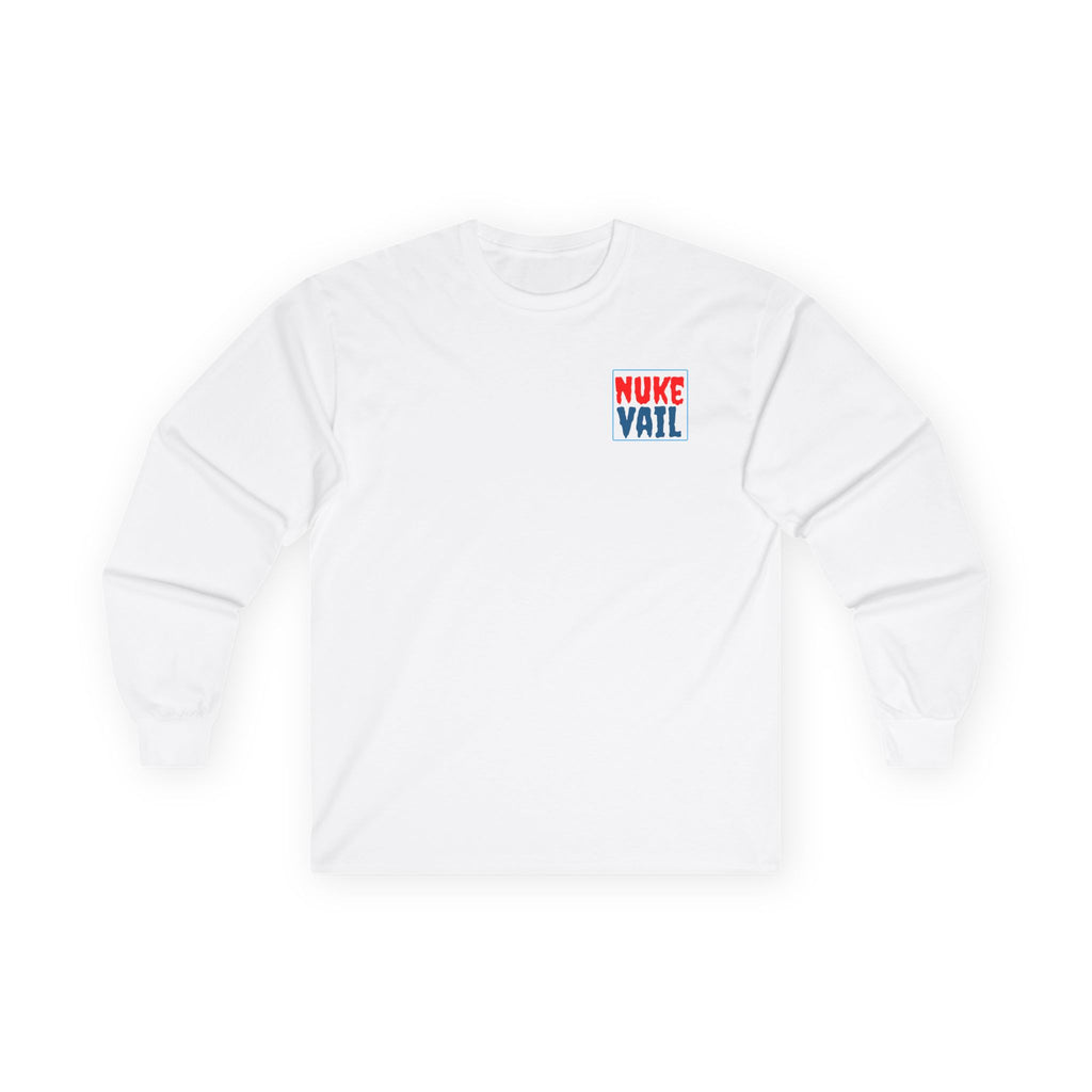 Nuke Vail Retro Chest Logo Long Sleeve Tee