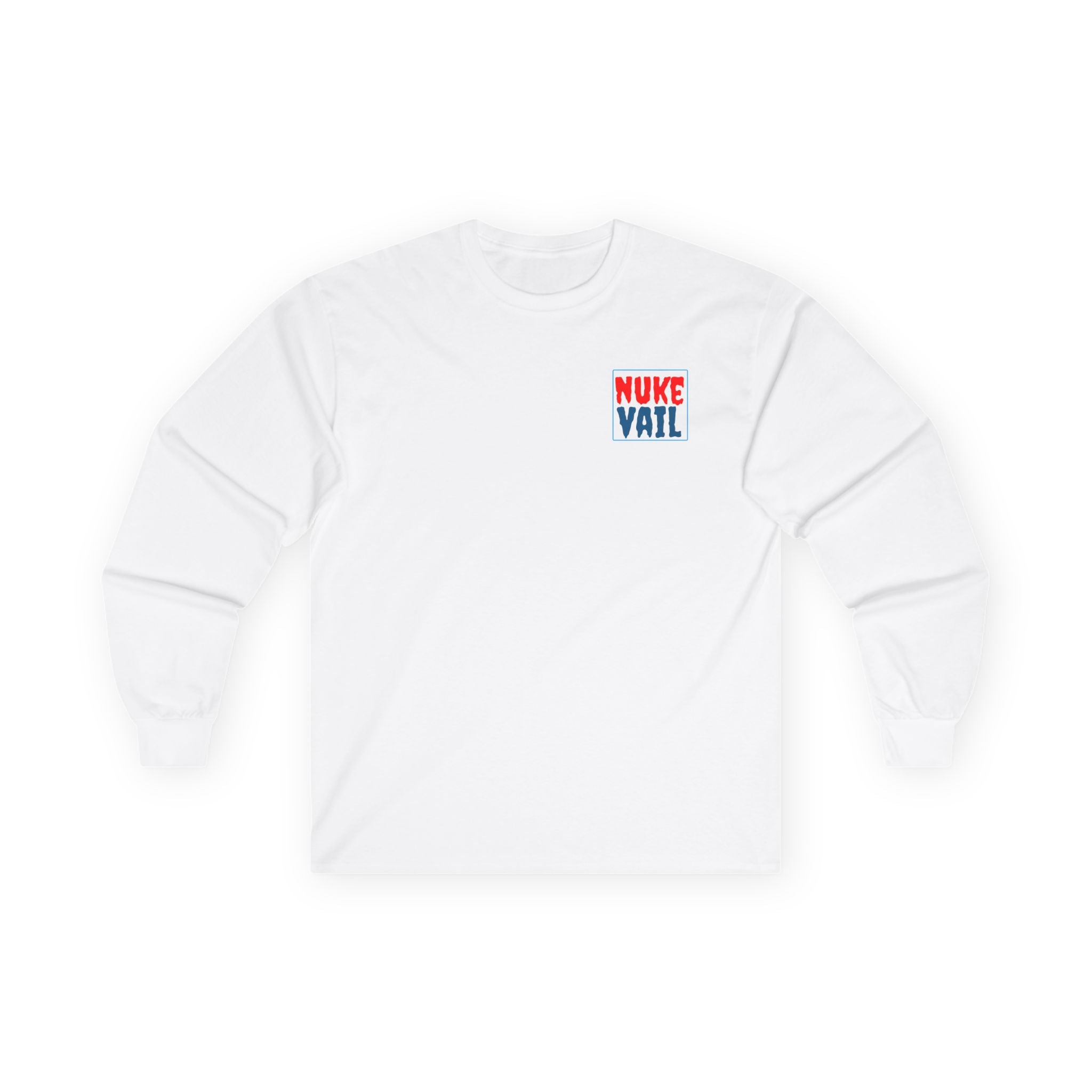 Nuke Vail Retro Chest Logo Long Sleeve Tee