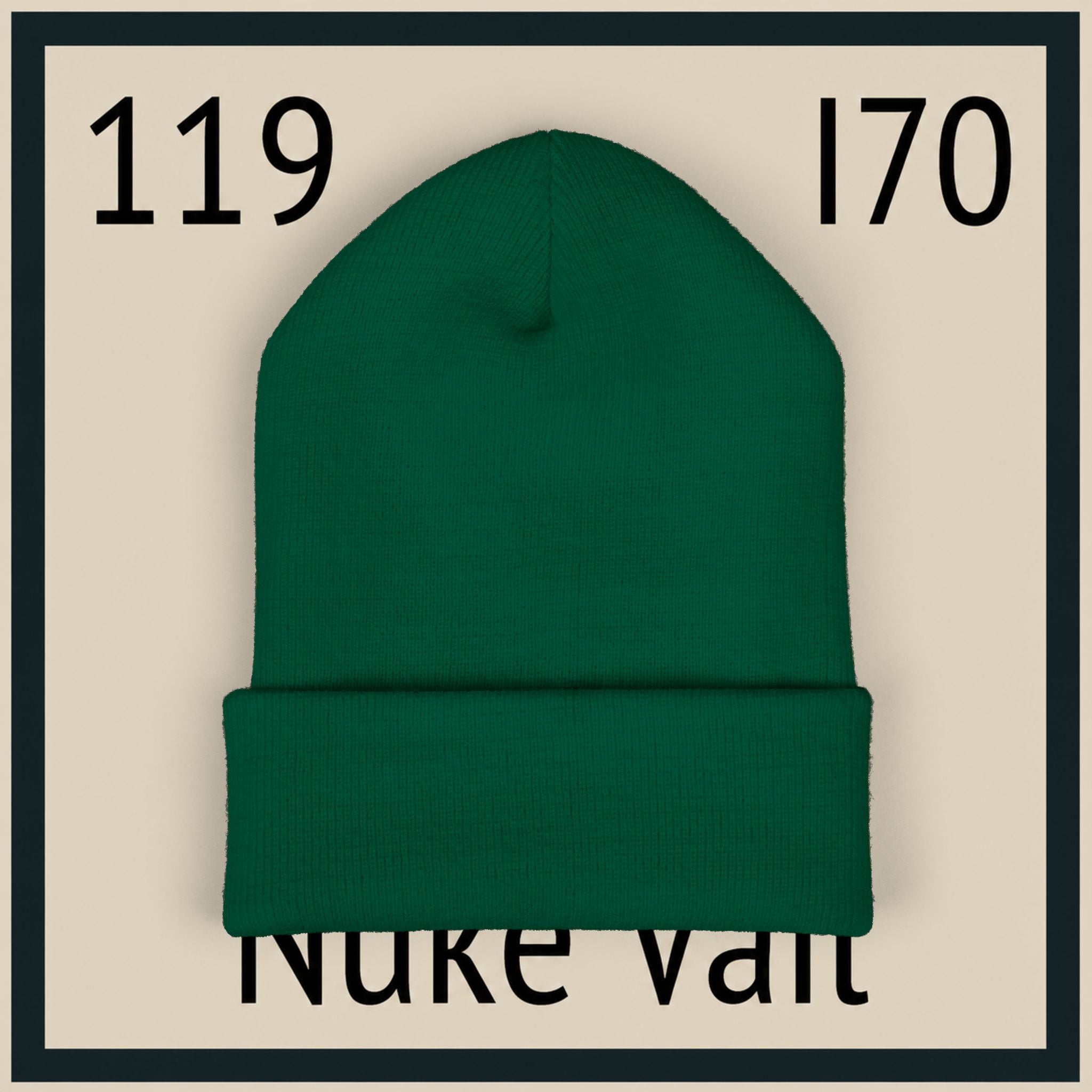 Embroidered Nuke Vail Classic Cuffed Beanie — Element 119