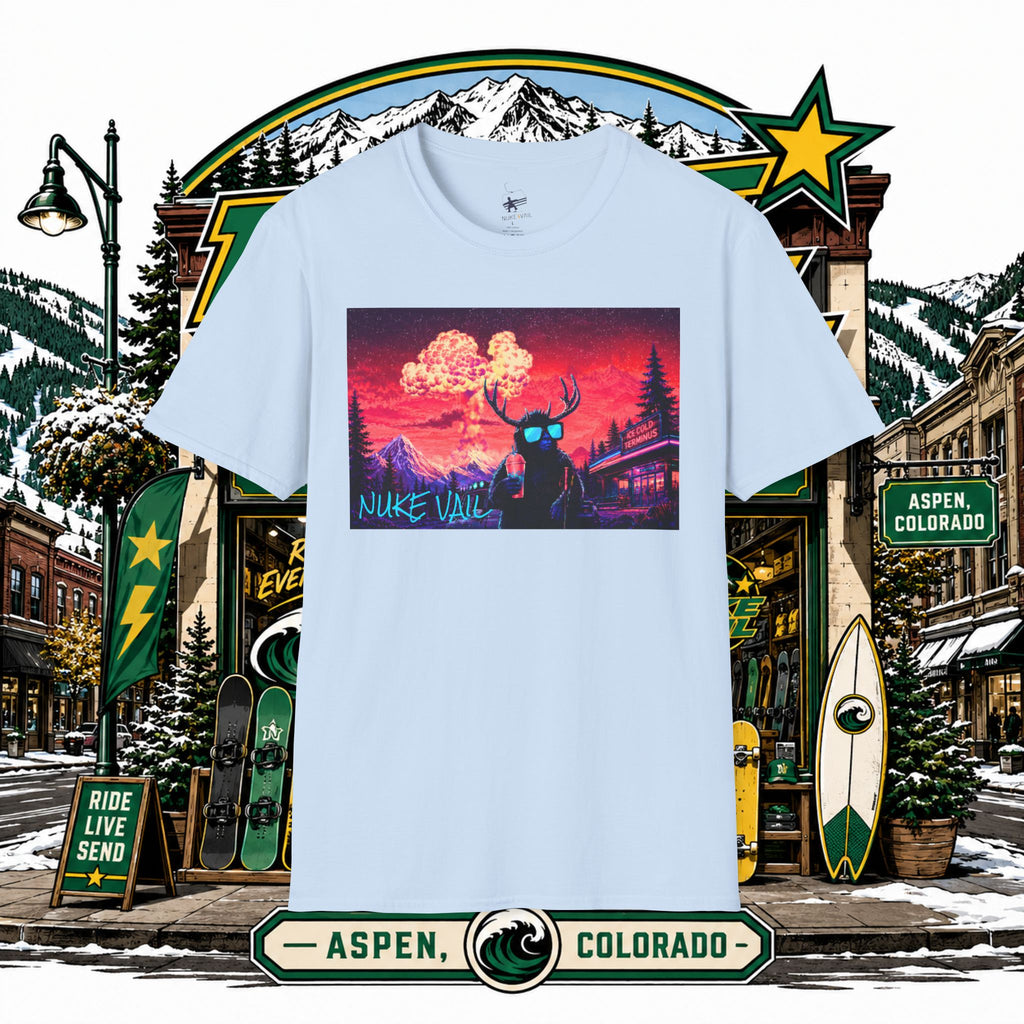 NUKE VAIL - RETRO GRAPHIC TEE - SLURPEE