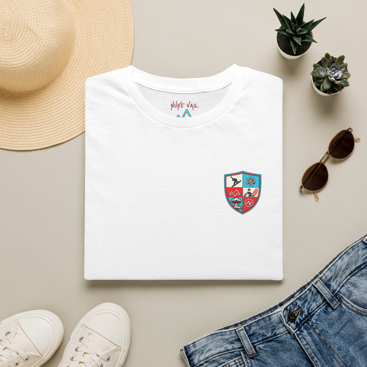 Nuke Vail Family Crest Tee Shirt