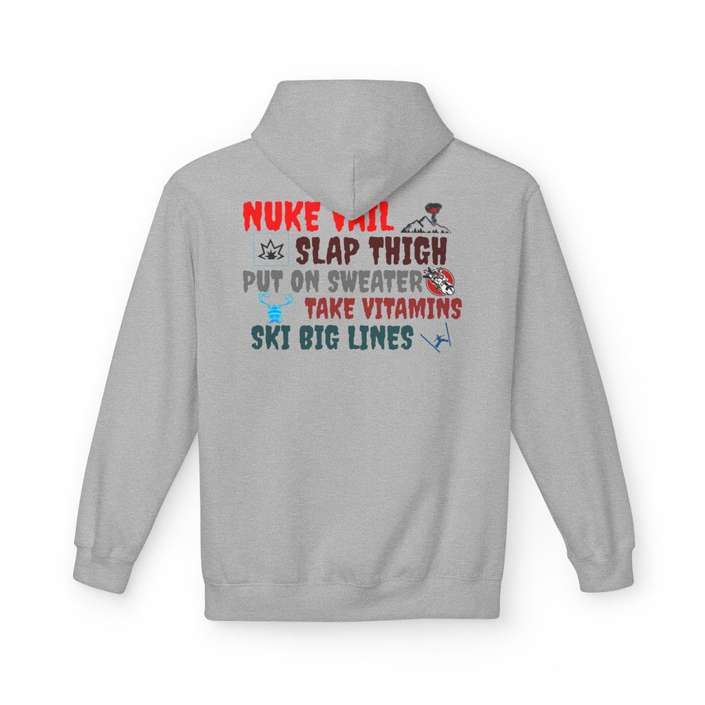 NUKE VAIL - THE PLAN HOODED SWEATSHIRT