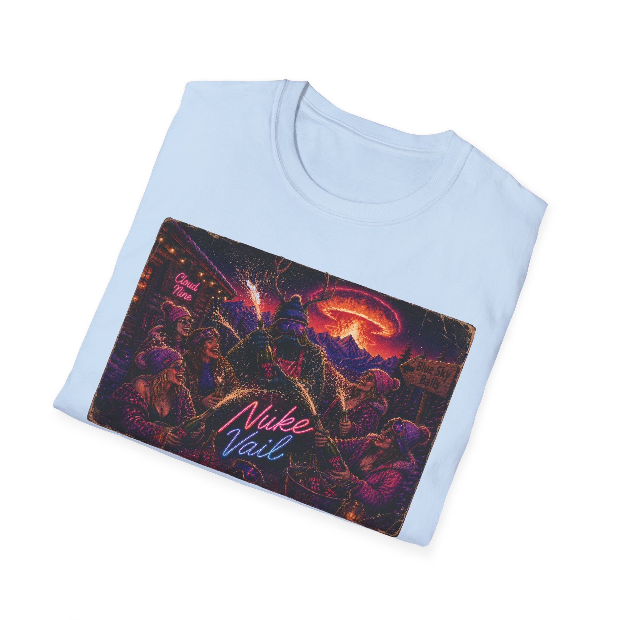 Nuke Vail Apparel - Cloud 9 - Blue Sky Balls