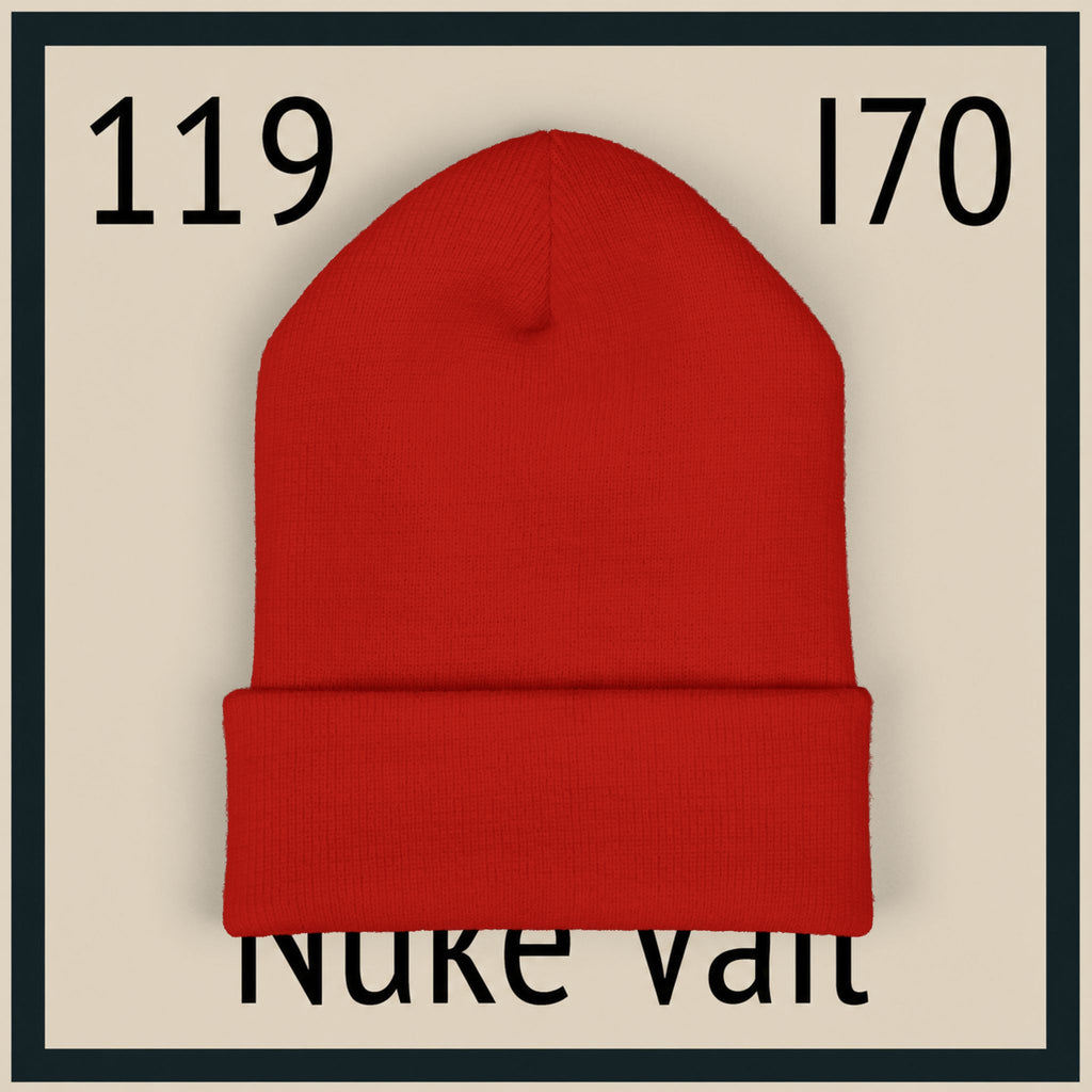Embroidered Nuke Vail Classic Cuffed Beanie — Element 119