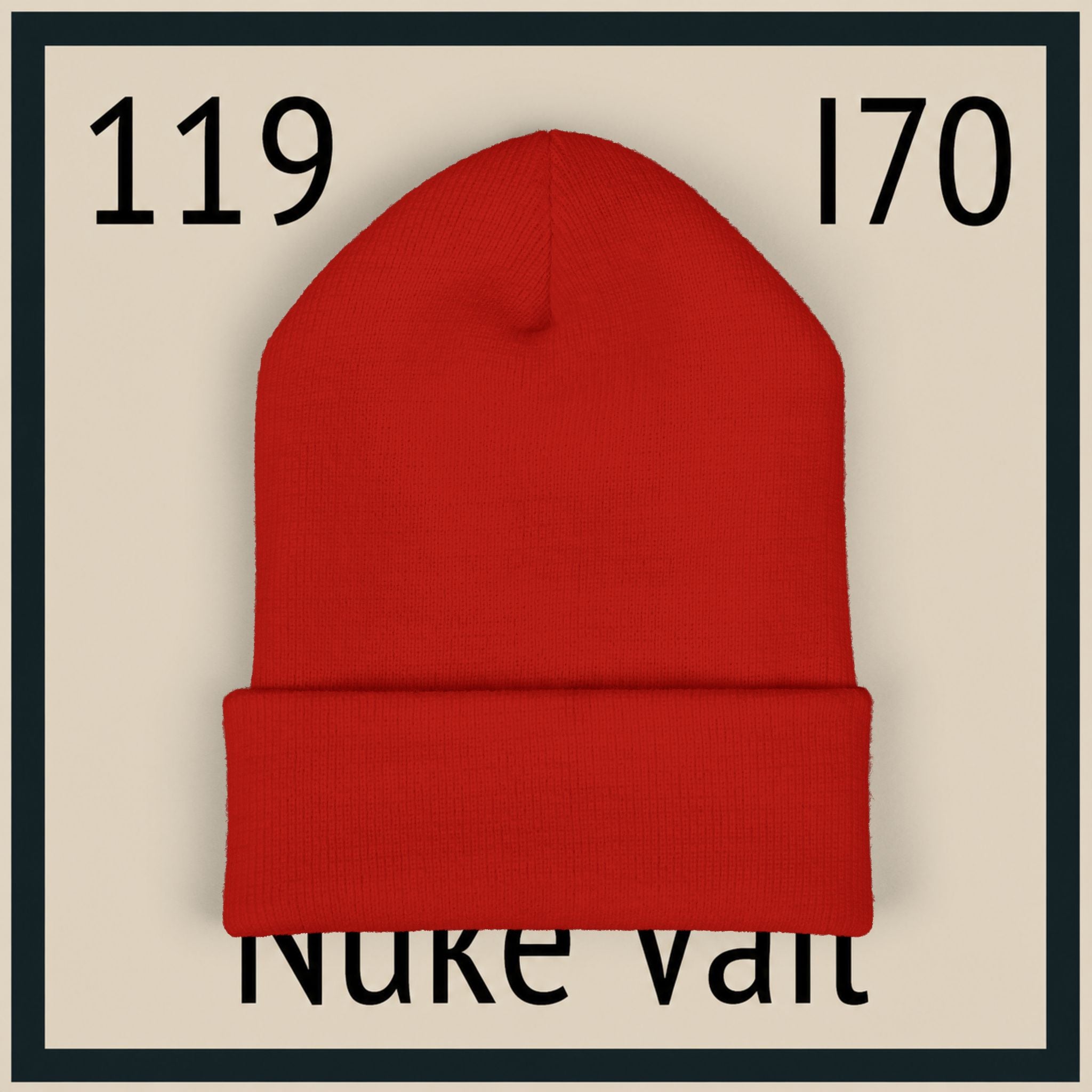 Embroidered Nuke Vail Classic Cuffed Beanie — Element 119