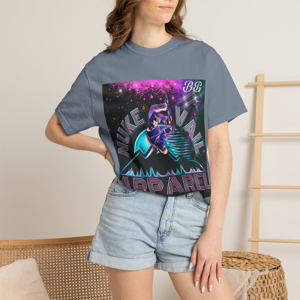 Nuke Vail Retro Vaporwave Ski Tee