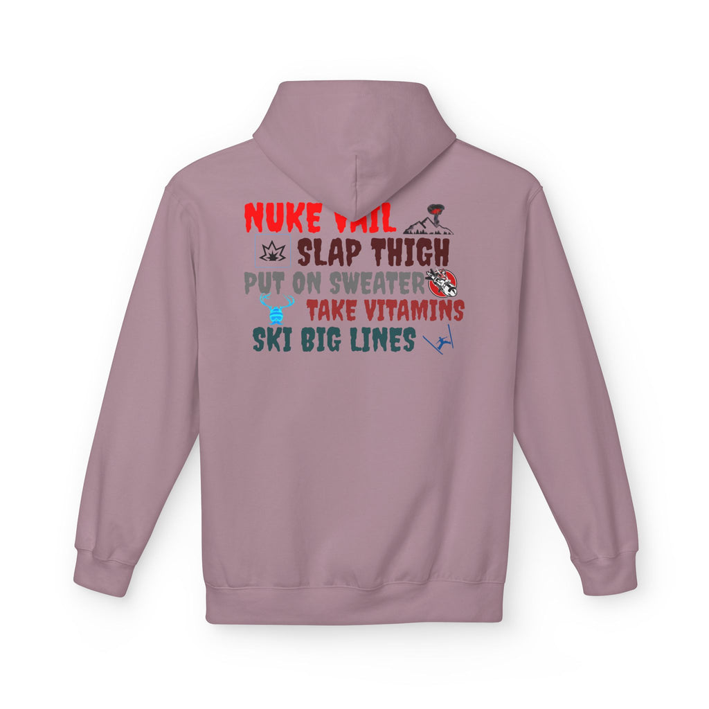 NUKE VAIL - THE PLAN HOODED SWEATSHIRT