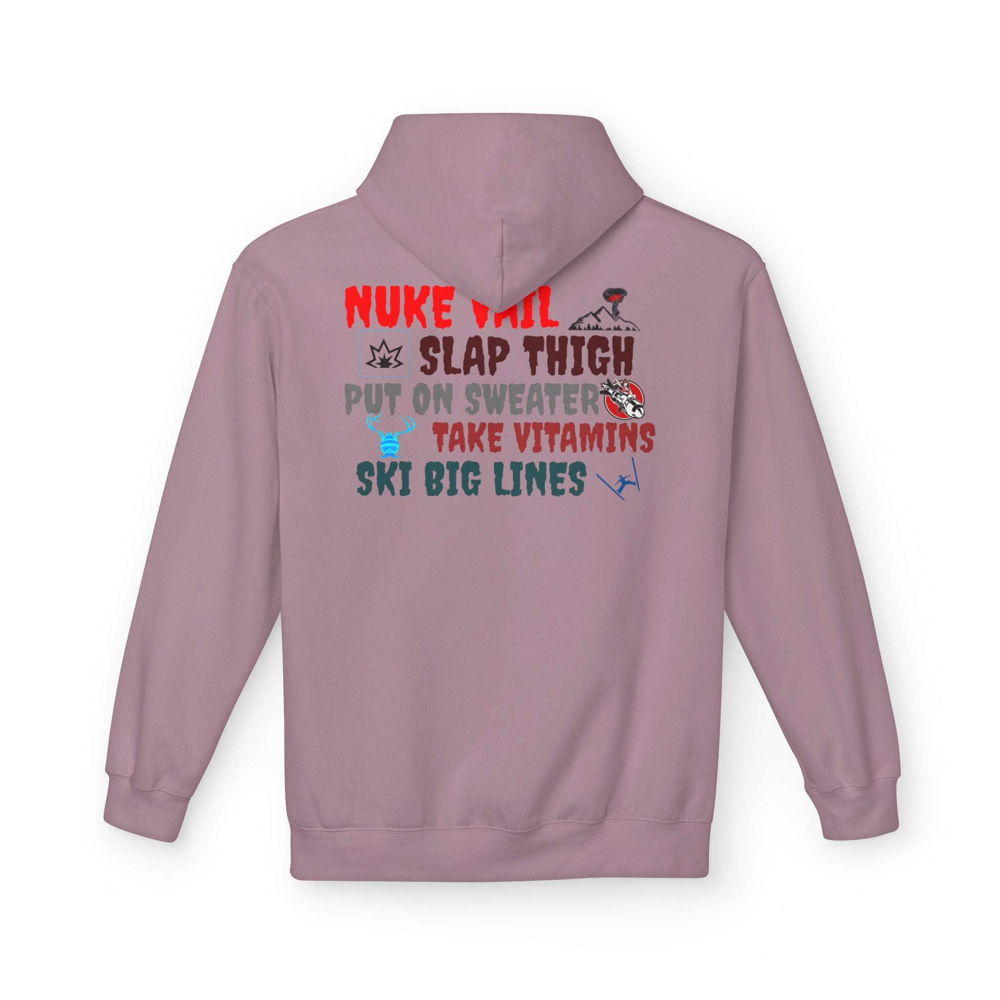 NUKE VAIL - THE PLAN HOODED SWEATSHIRT