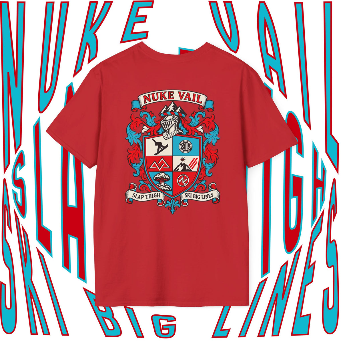 Nuke Vail Family Crest Tee Shirt
