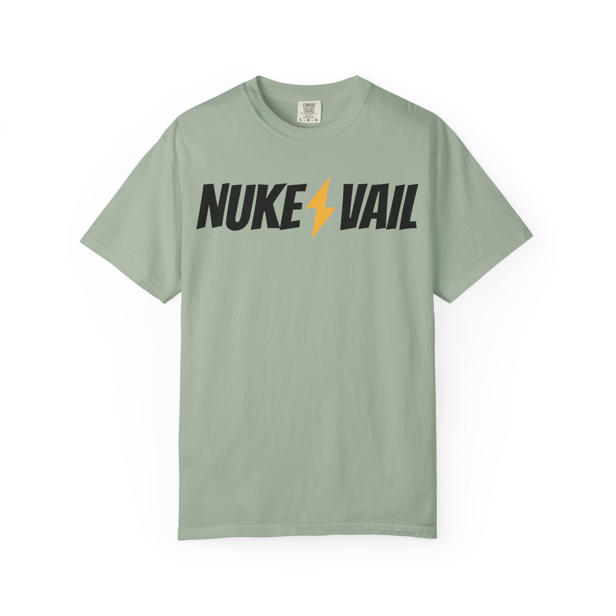 Skate Punk T-Shirt — "Nuke Vail" Graphic Tee Featuring Saint Queeblo