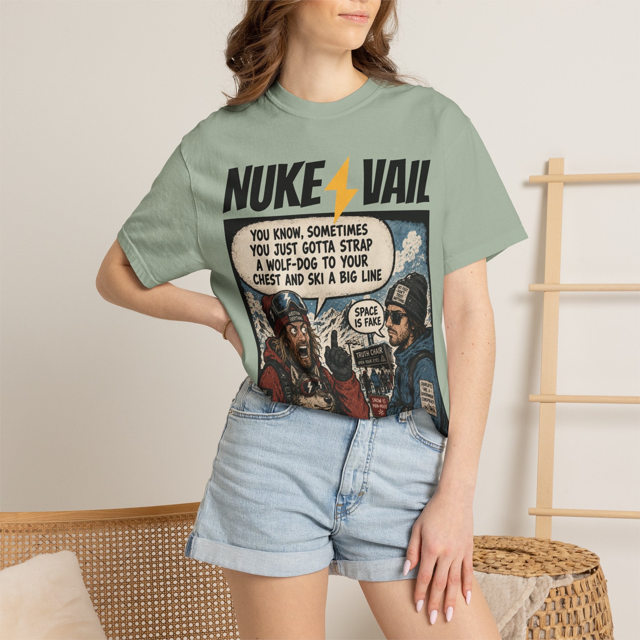 NUKE VAIL - BALLARD OF WOLF-MAN-DOG - SPACE IS FAKE