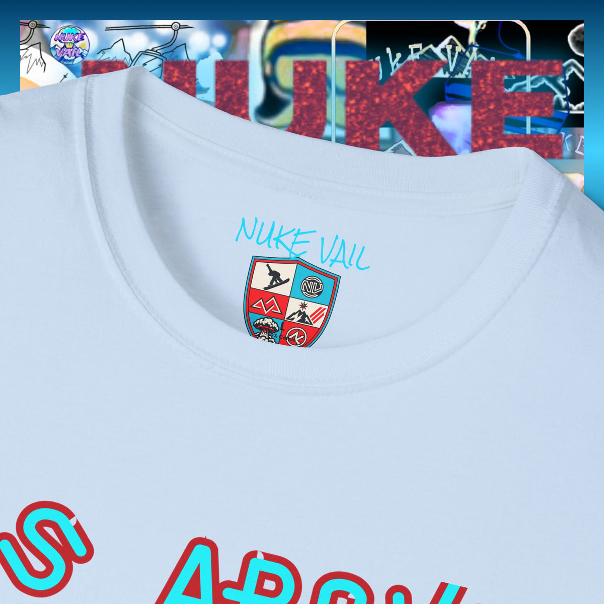 NUKE VAIL - THE ALCHEMIST - AS ABOVE SO BELOW TEE SHIRT