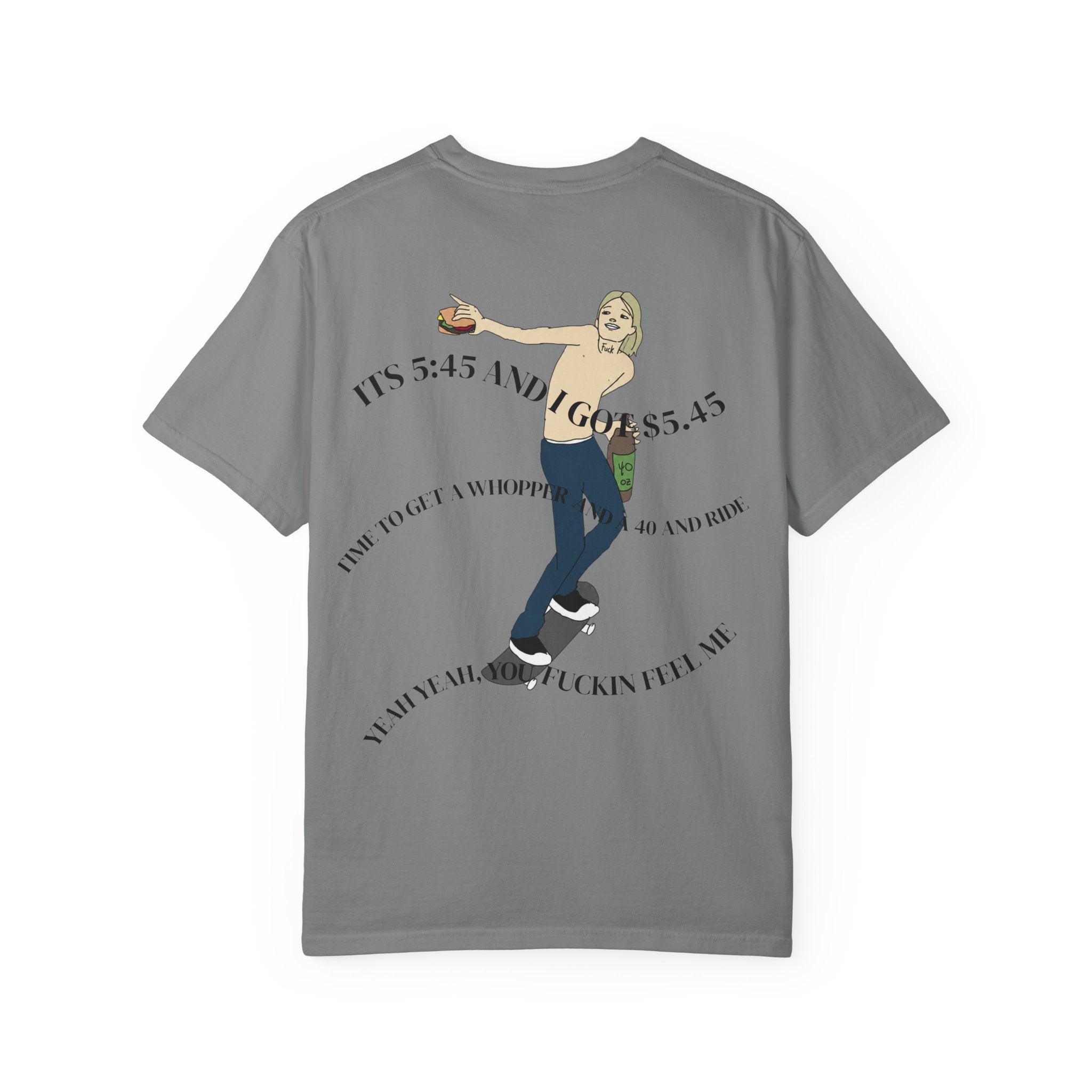 Skate Punk T-Shirt — "Nuke Vail" Graphic Tee Featuring Saint Queeblo