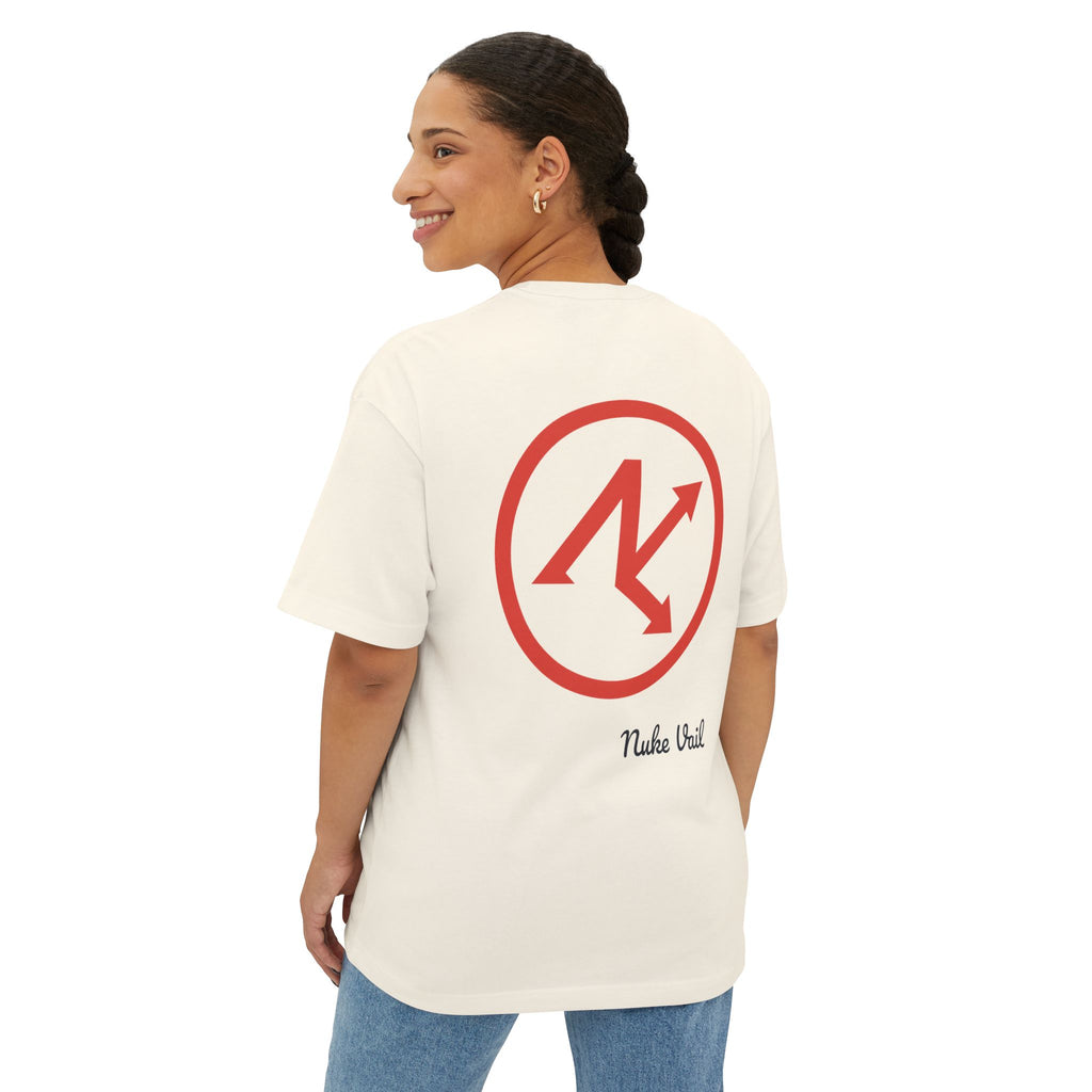 Nuke Vail Logo Tee — Oversized Boxy Short-Sleeve T-Shirt