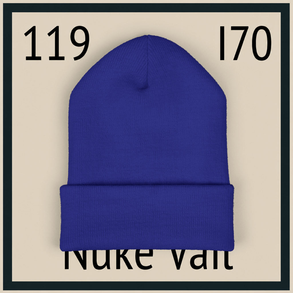 Embroidered Nuke Vail Classic Cuffed Beanie — Element 119
