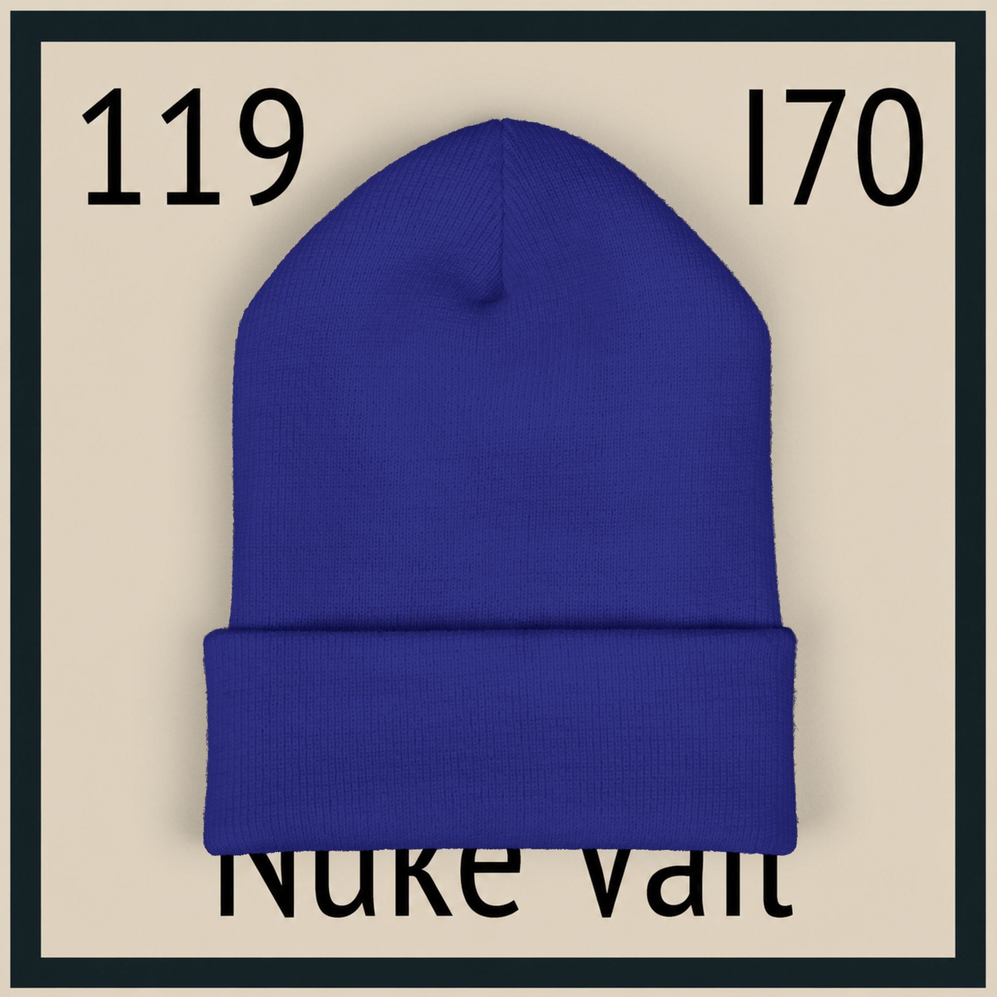 Embroidered Nuke Vail Classic Cuffed Beanie — Element 119