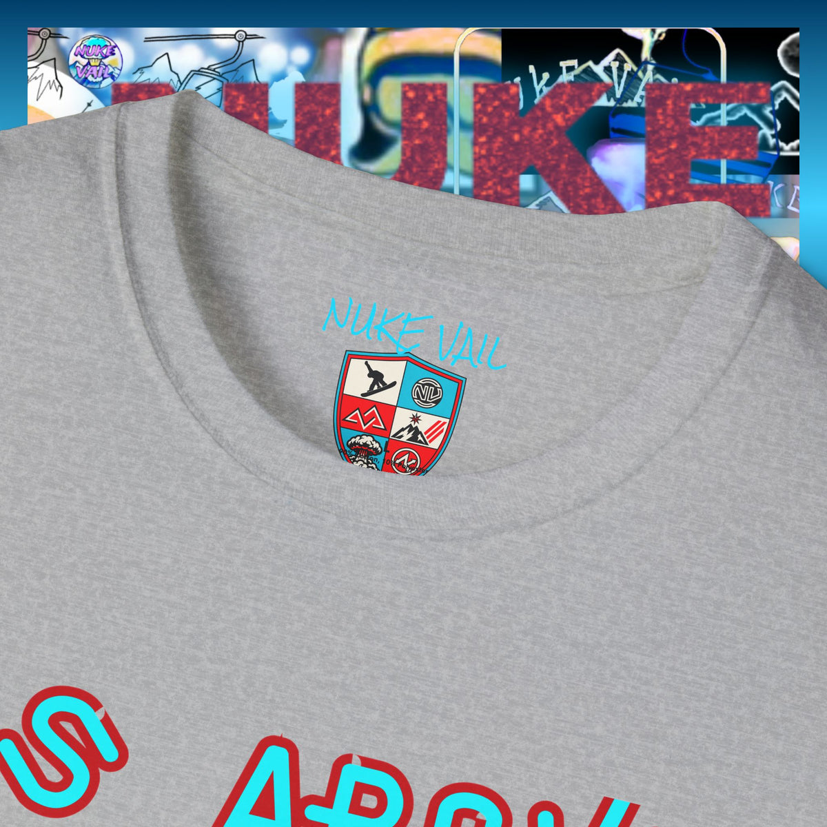 NUKE VAIL - THE ALCHEMIST - AS ABOVE SO BELOW TEE SHIRT