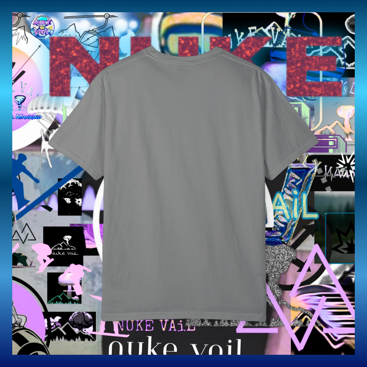 Nuke Vail Logo T-Shirt - Glowcaine