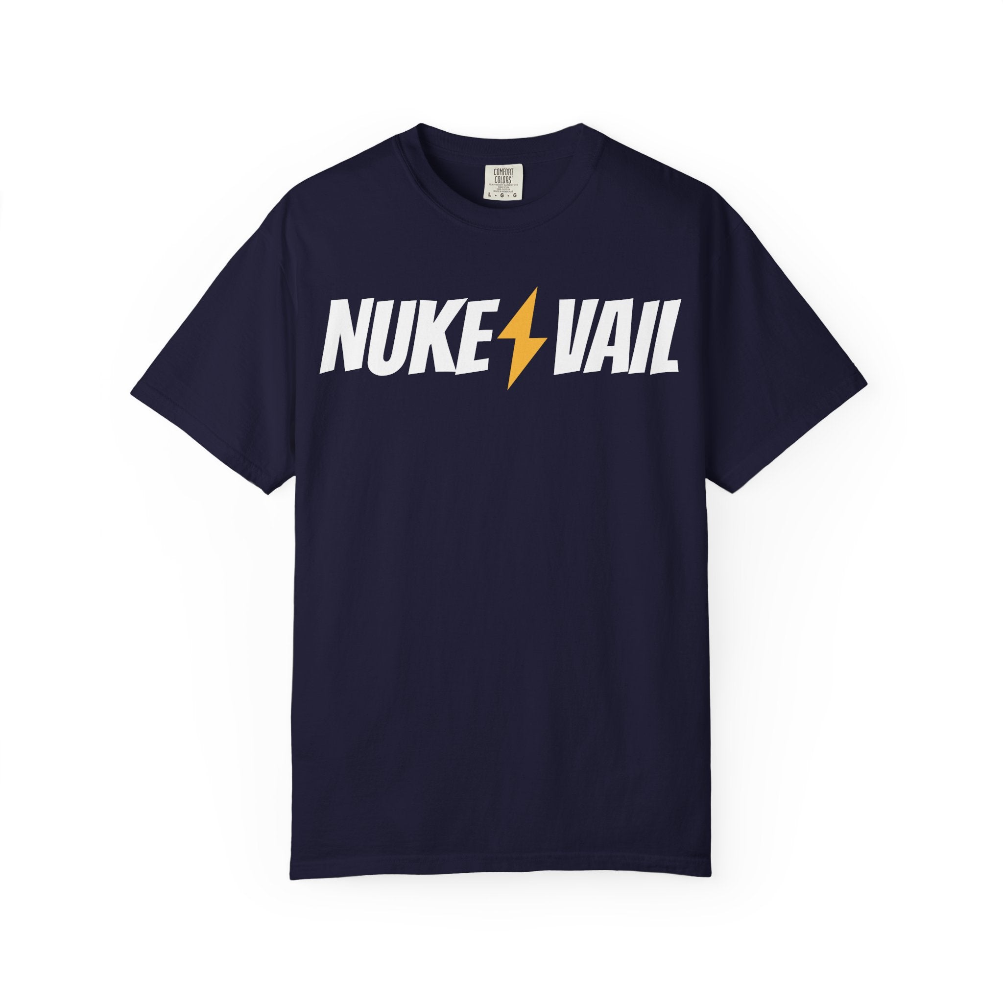 Skate Punk T-Shirt — "Nuke Vail" Graphic Tee Featuring Saint Queeblo