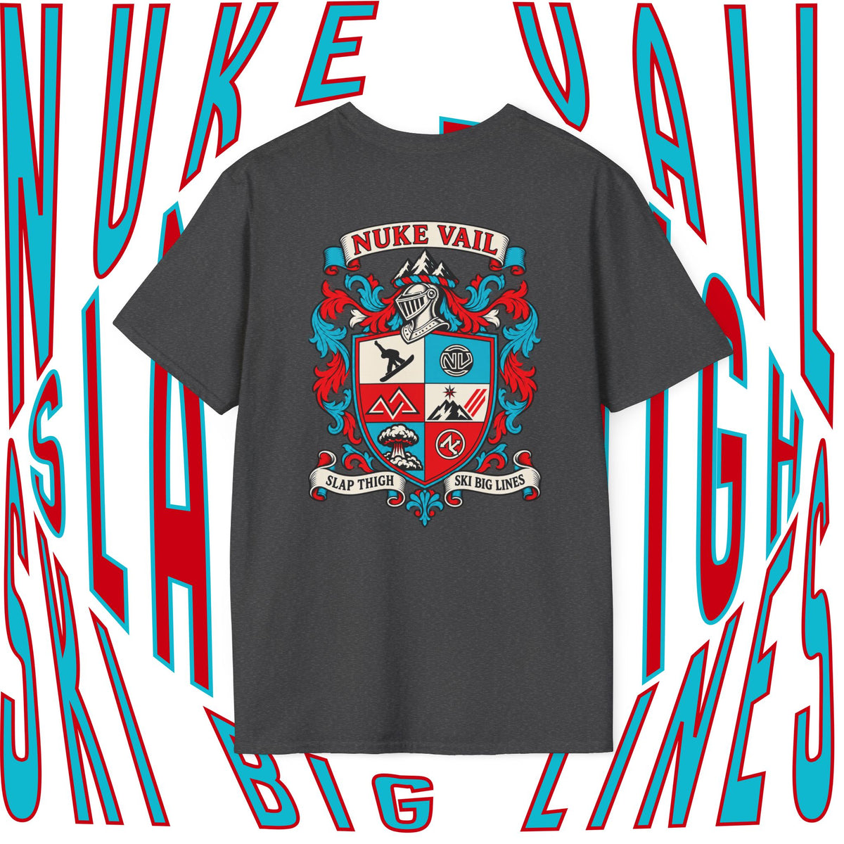 Nuke Vail Family Crest Tee Shirt
