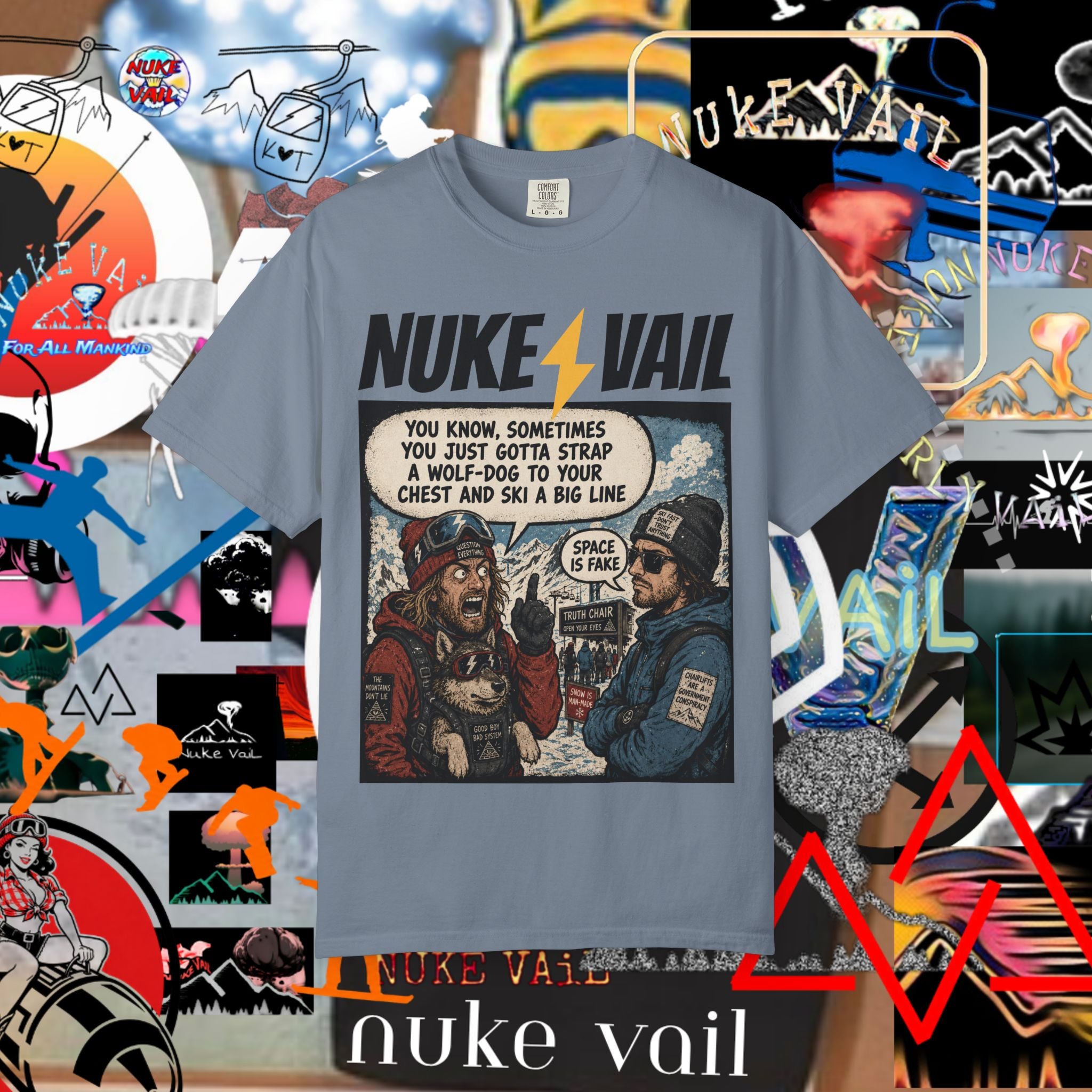 NUKE VAIL - BALLARD OF WOLF-MAN-DOG - SPACE IS FAKE