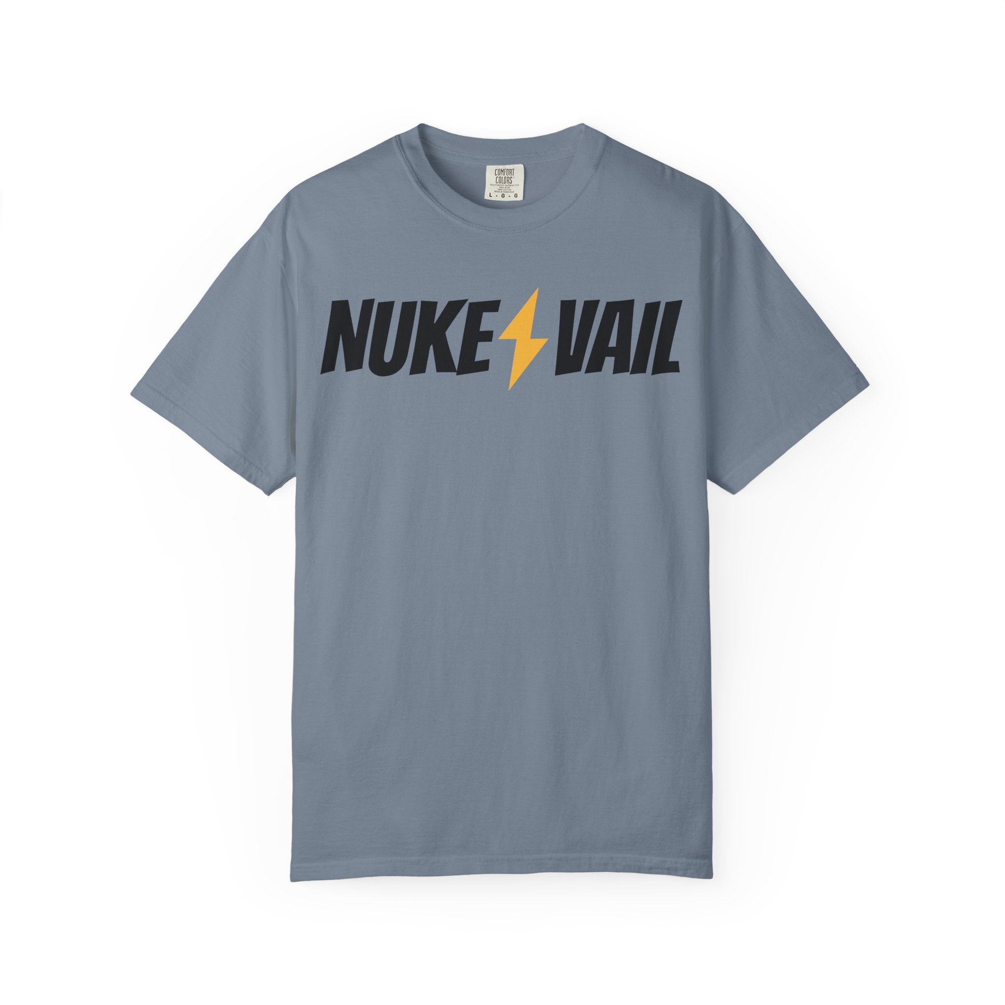 Skate Punk T-Shirt — "Nuke Vail" Graphic Tee Featuring Saint Queeblo