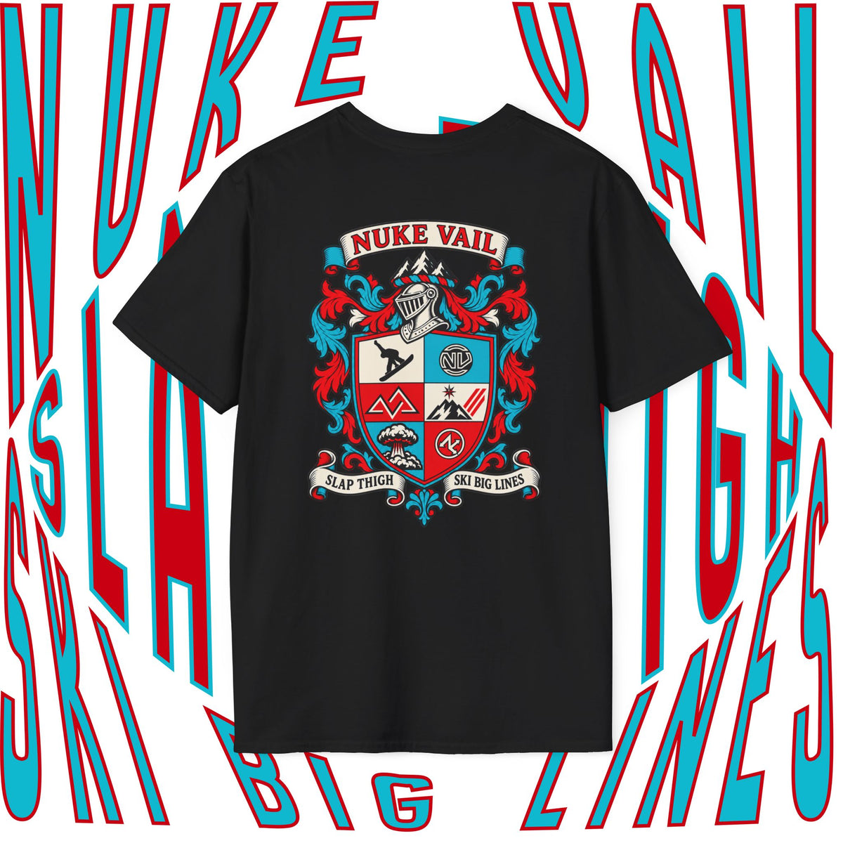 Nuke Vail Family Crest Tee Shirt
