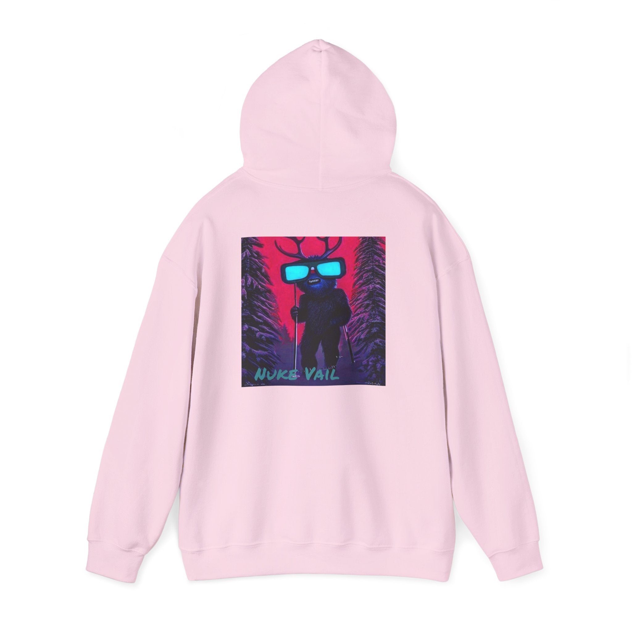 The Aftermath Hoodie - Retro Nuke Vail Ski Graphic