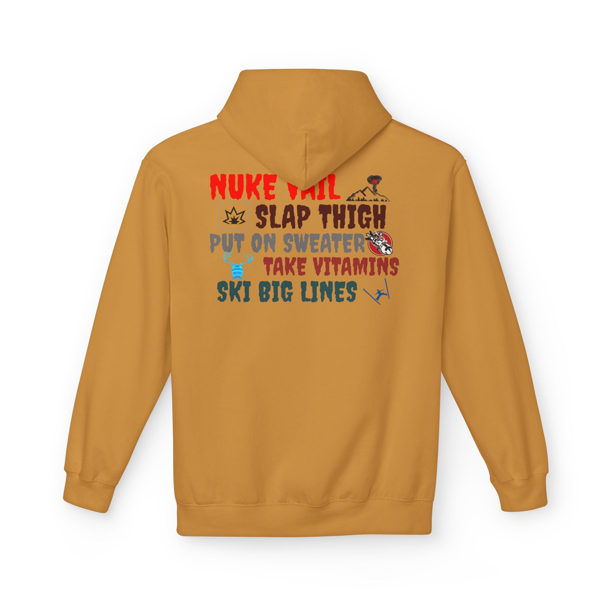 NUKE VAIL - THE PLAN HOODED SWEATSHIRT