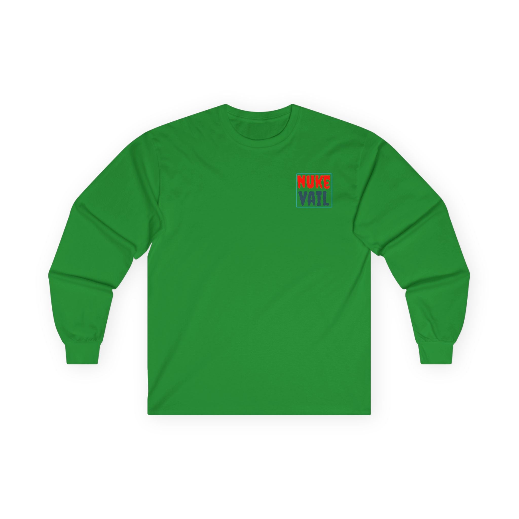 Nuke Vail Retro Chest Logo Long Sleeve Tee
