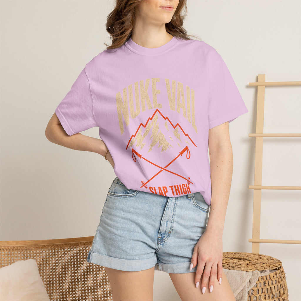Nuke Vail "Slap Thigh Ski Big Lines" T-Shirt - Classic