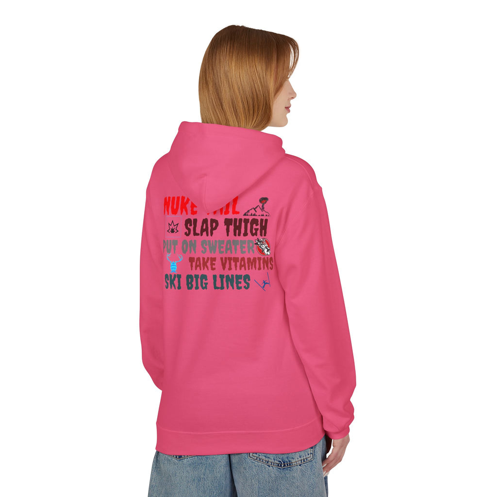 NUKE VAIL - THE PLAN HOODED SWEATSHIRT