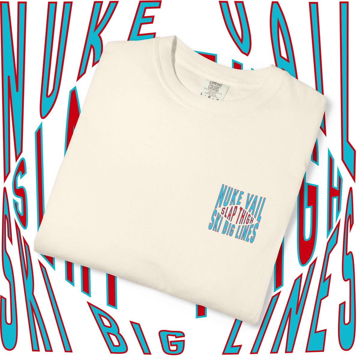 nuke vail - ski and snowboard shirt - kapow!