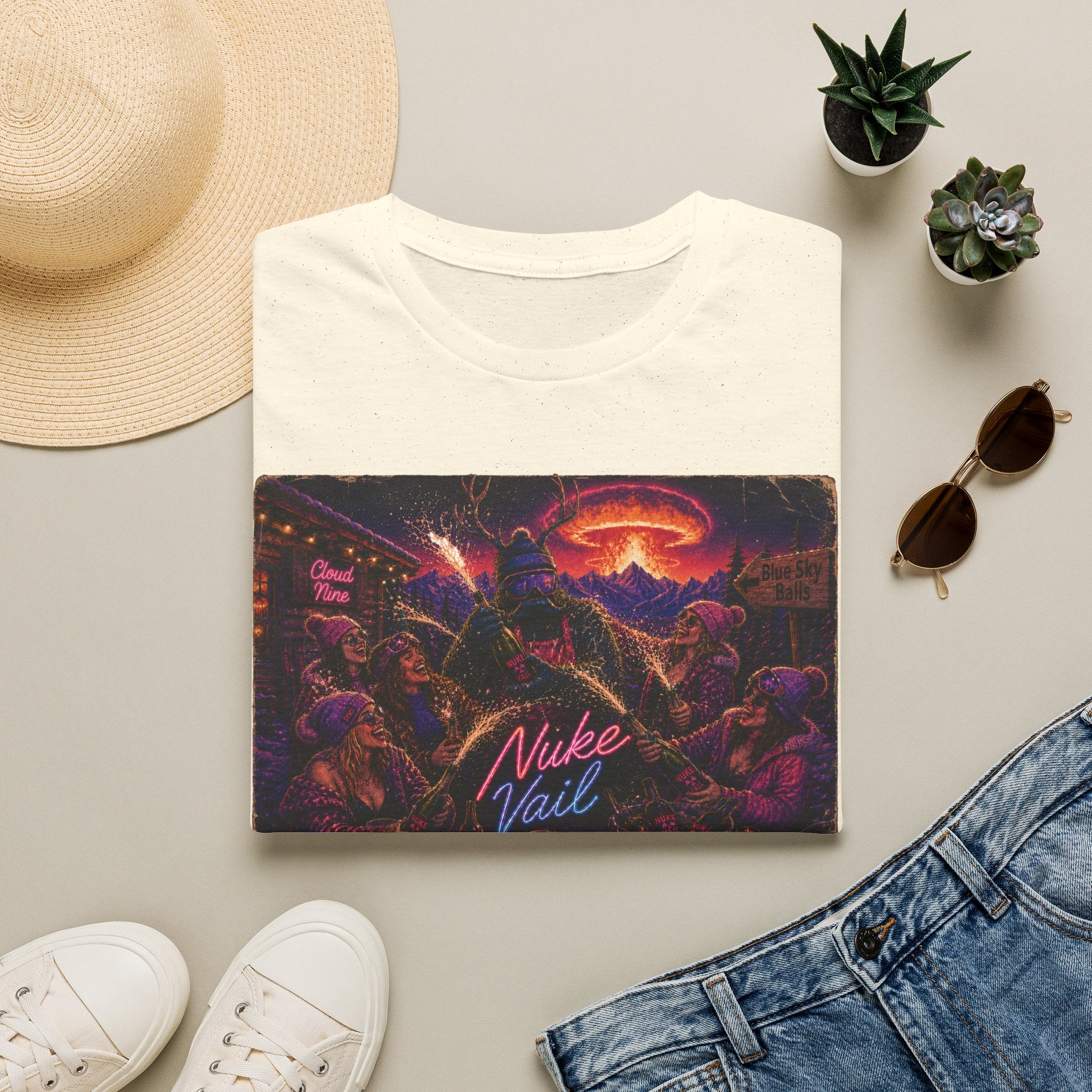 Nuke Vail Apparel - Cloud 9 - Blue Sky Balls