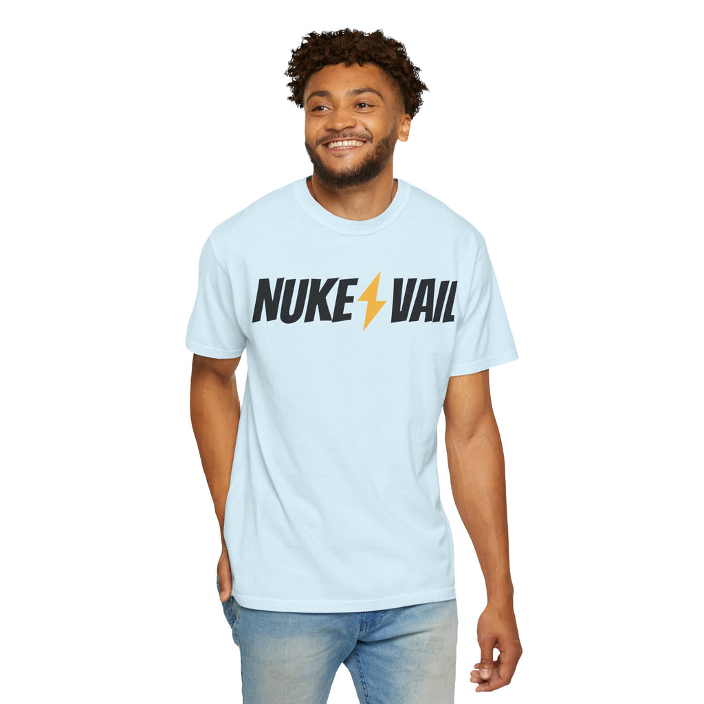 Skate Punk T-Shirt — "Nuke Vail" Graphic Tee Featuring Saint Queeblo