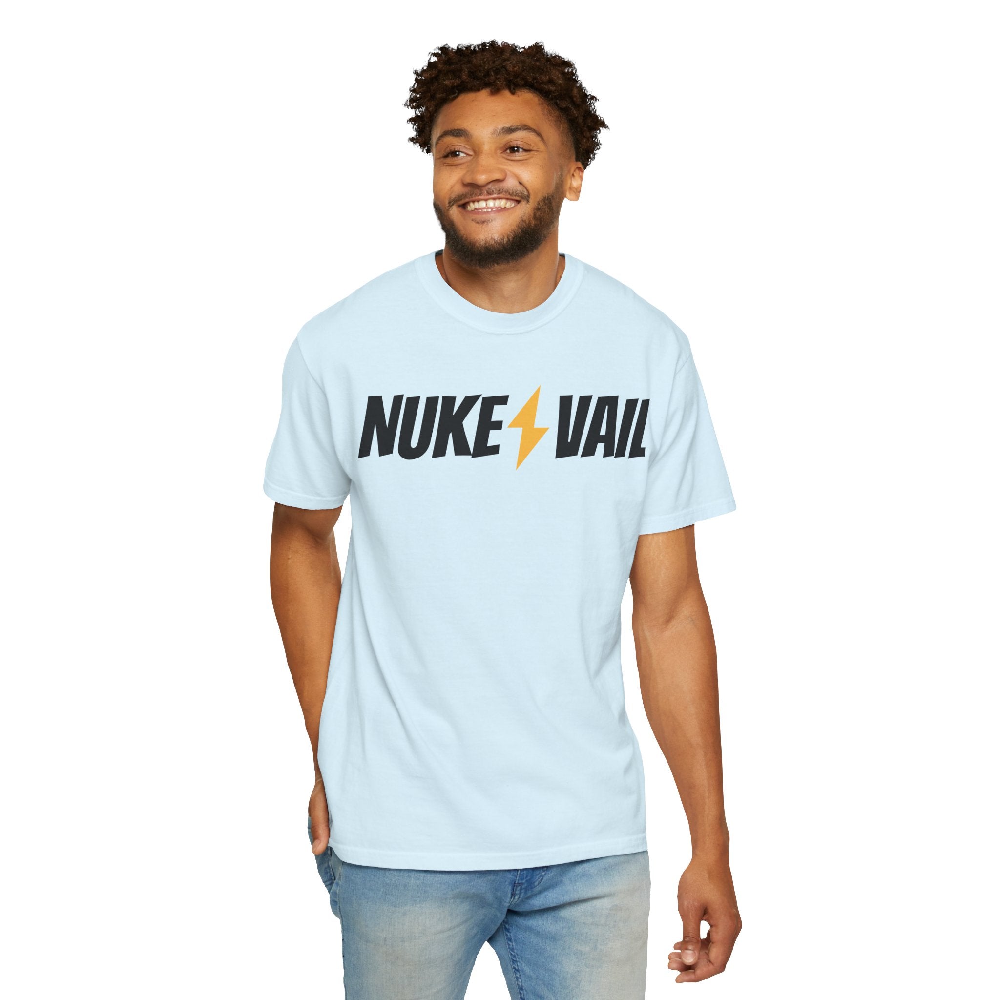 Skate Punk T-Shirt — "Nuke Vail" Graphic Tee Featuring Saint Queeblo