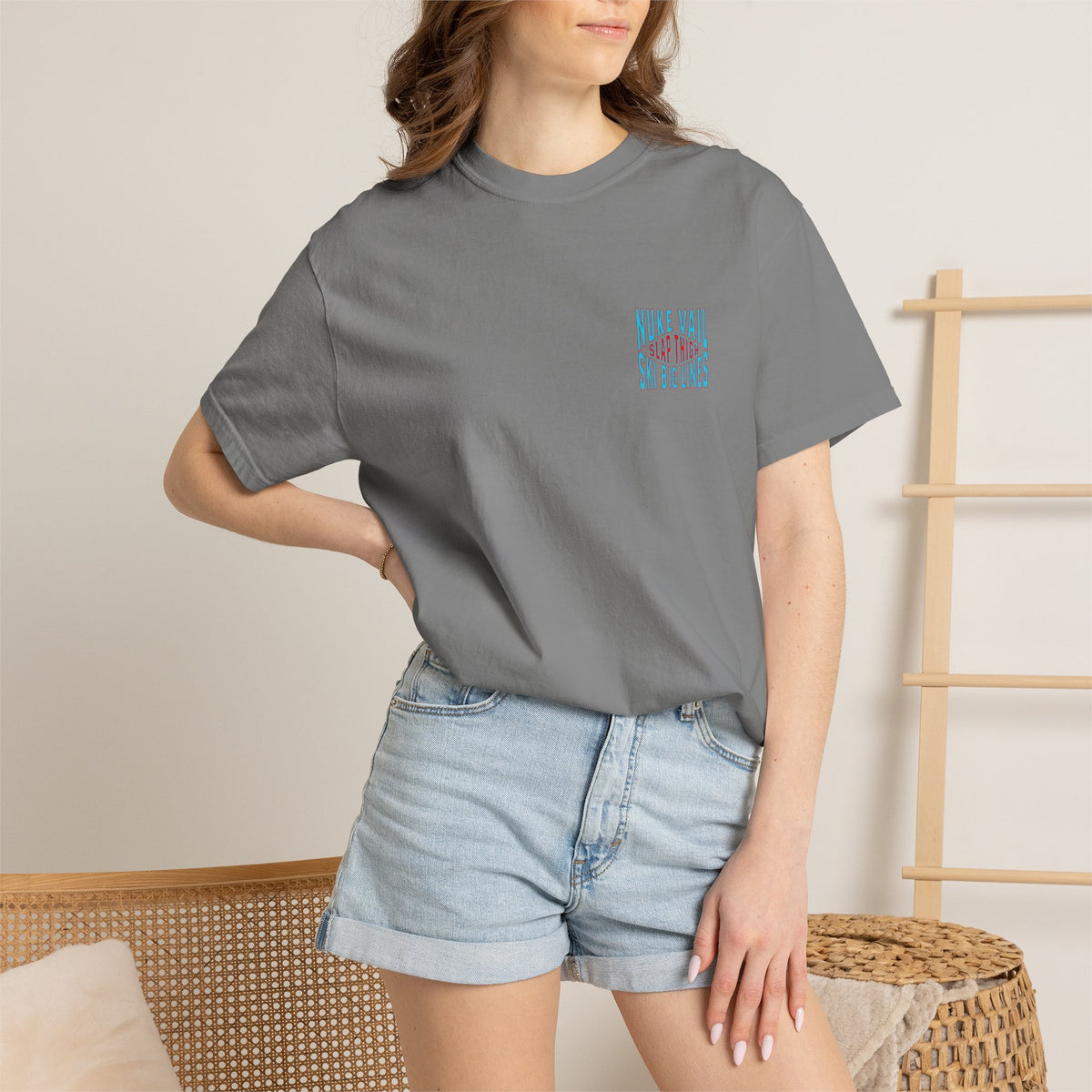 nuke vail - ski and snowboard shirt - kapow!