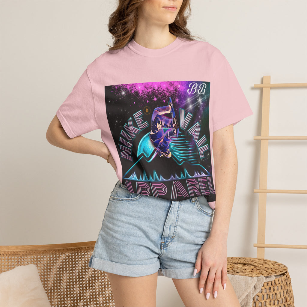 Nuke Vail Retro Vaporwave Ski Tee