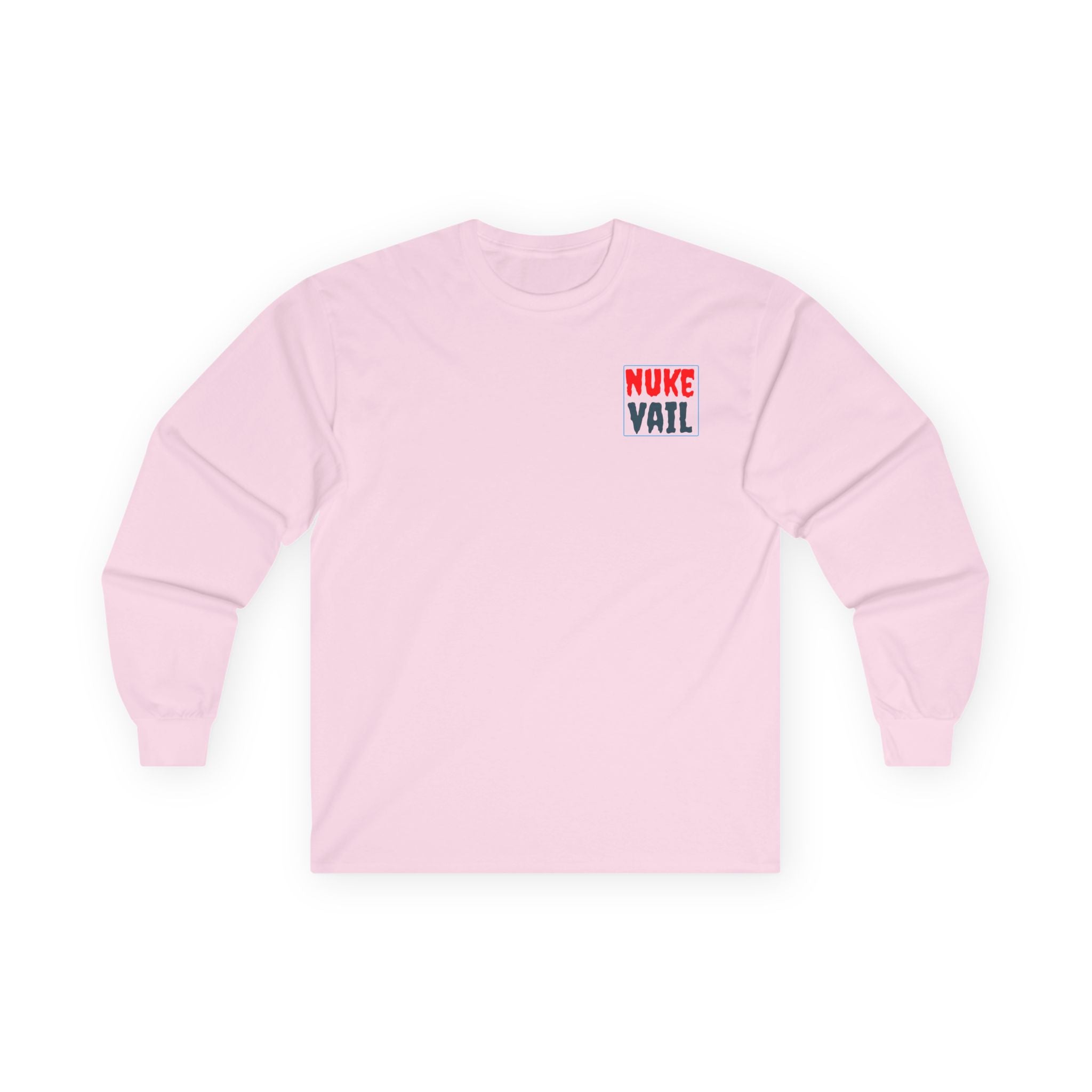 Nuke Vail Retro Chest Logo Long Sleeve Tee