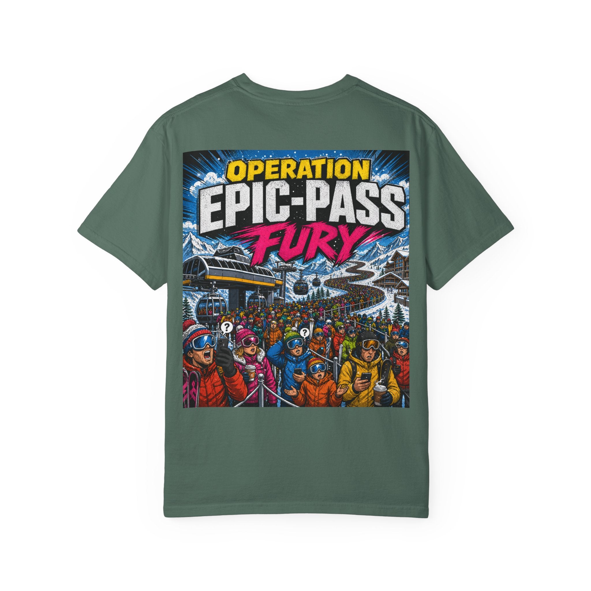Nuke Vail "Bomb the Bowls" Graphic T-Shirt
