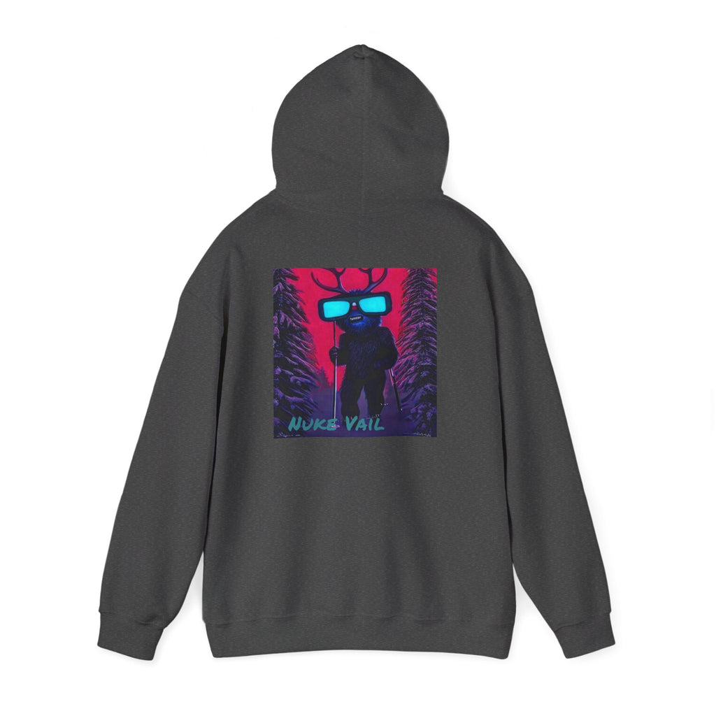 The Aftermath Hoodie - Retro Nuke Vail Ski Graphic