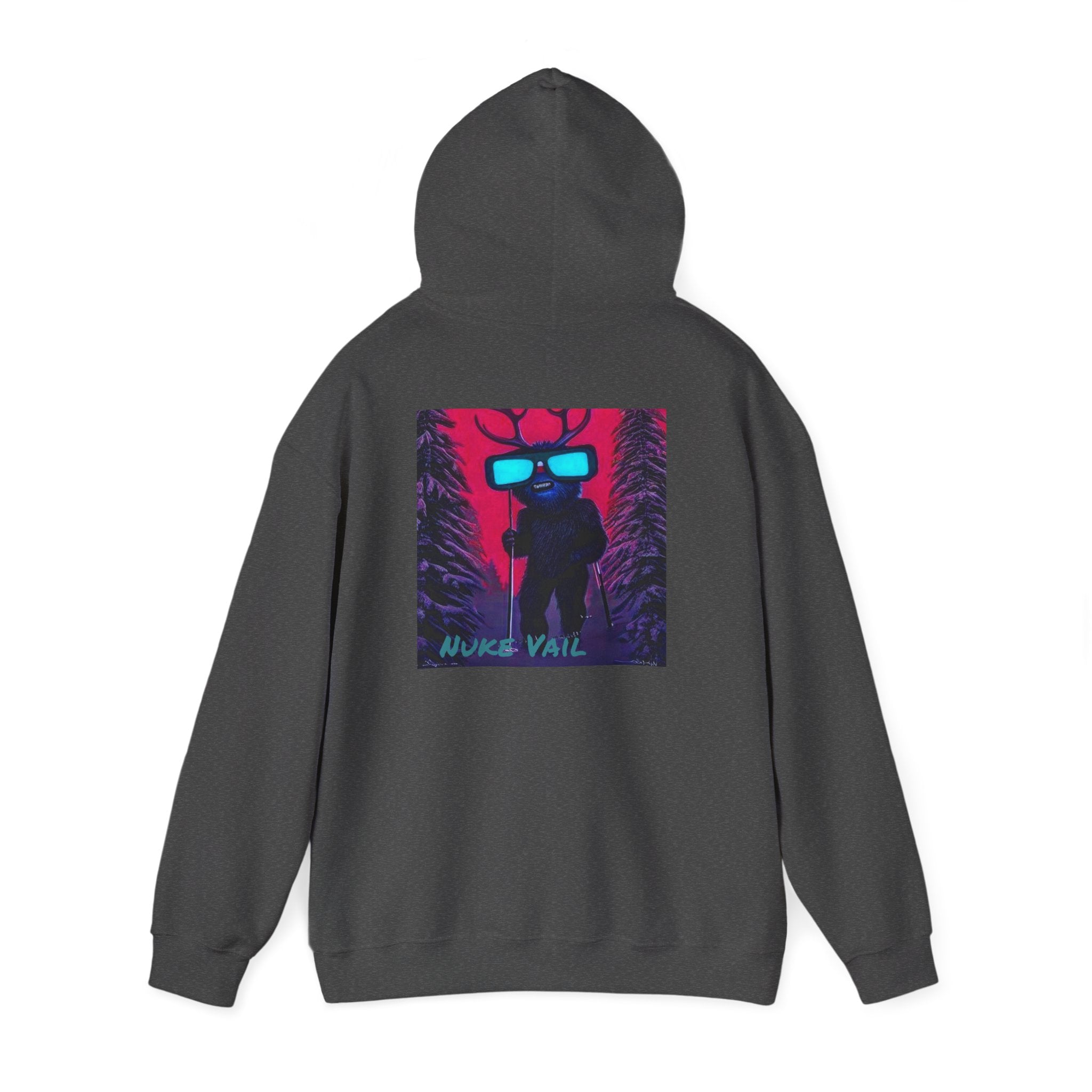 The Aftermath Hoodie - Retro Nuke Vail Ski Graphic