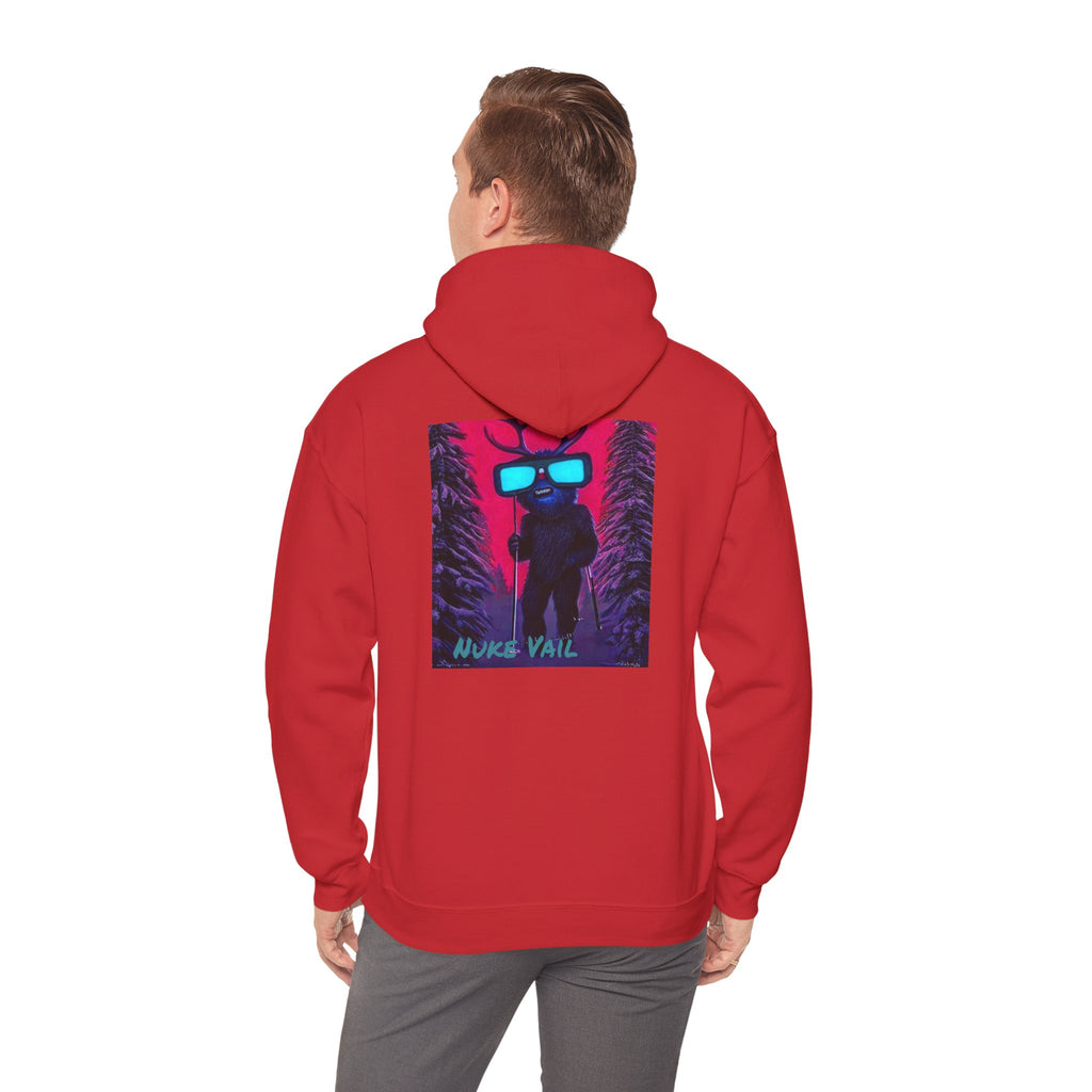 The Aftermath Hoodie - Retro Nuke Vail Ski Graphic