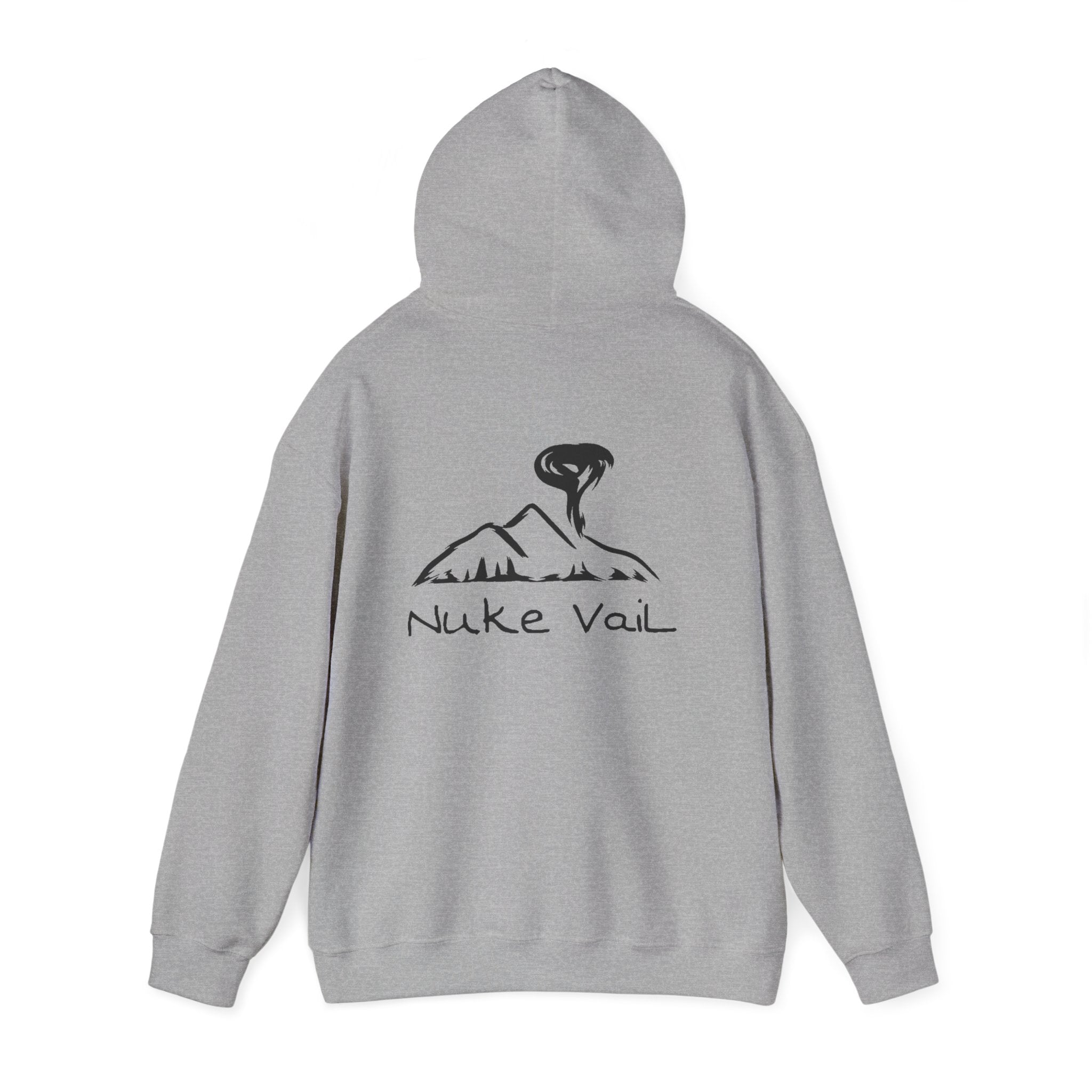 Classic Nuke Vail Snowboarder Logo -- Unisex Heavy Blend™ Hooded Sweatshirt