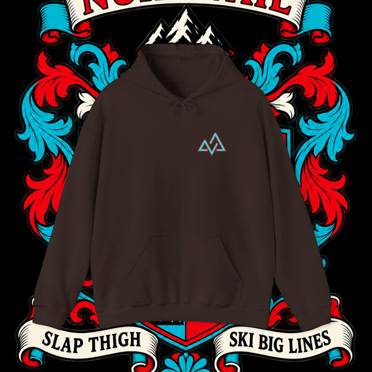 Nuke Vail Mountain Logo Hoodie — Star Logo